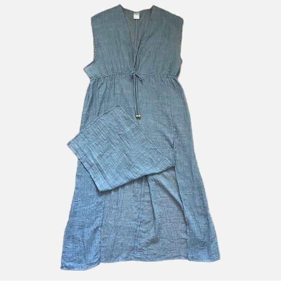 Kona Sol Women’s Side-Slit Maxi Cover Up Dress XLarge - Picture 3 of 9